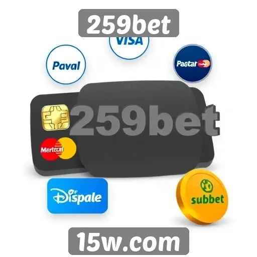 Recursos de pagamento disponíveis no 259bet